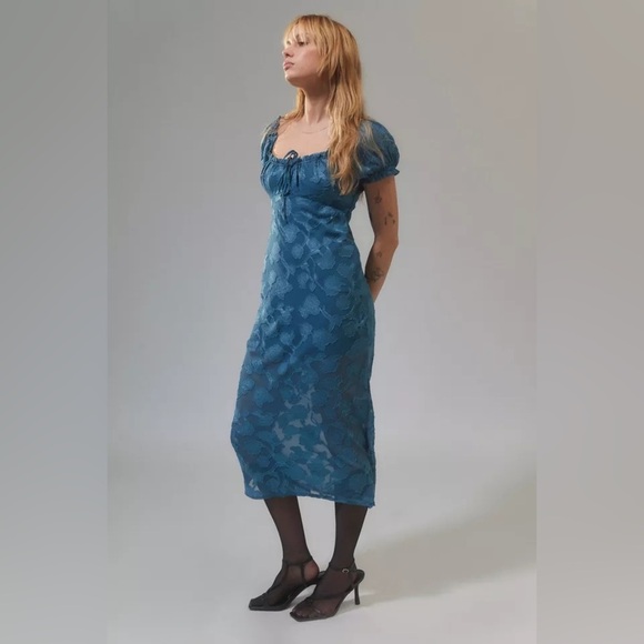 Urban Outfitters Dresses & Skirts - Urban Outfitters Blue Midi Dress